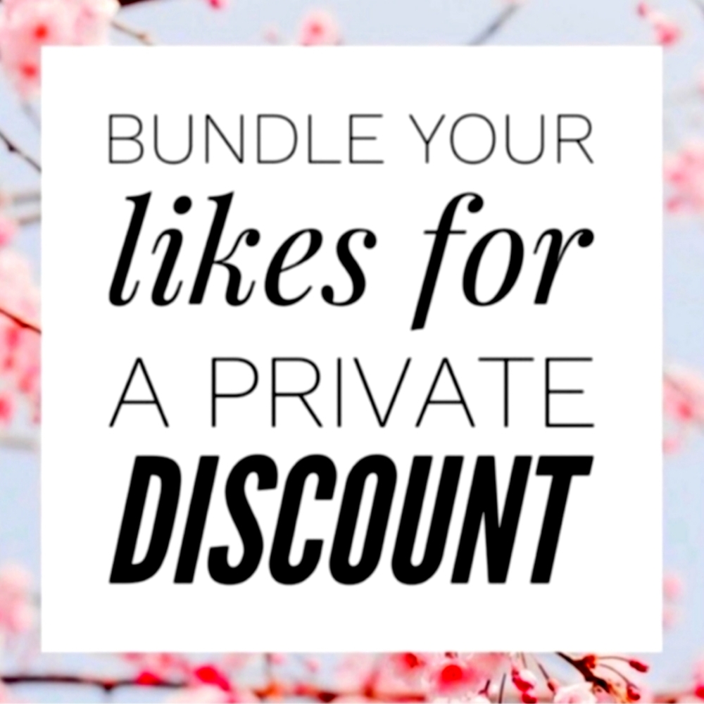Bundle your likes ✅✅✅